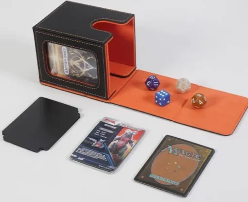 MUNTO - Trading Card Game Deck Box - Green (100+ Cards)