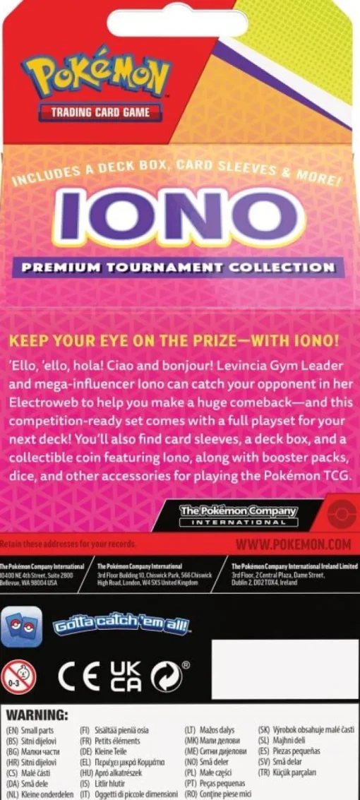 Pokemon TCG: Iono Premium Tournament Collection