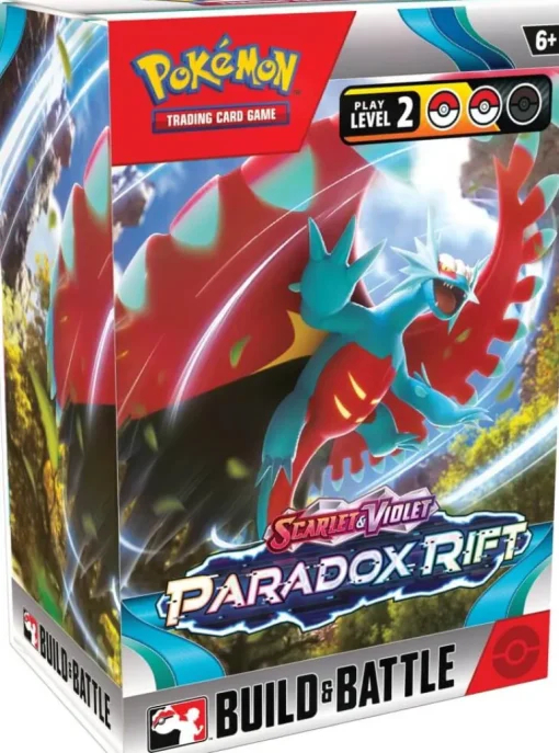 Pokemon TCG: Scarlet & Violet 4 Paradox Rift Build & Battle Box