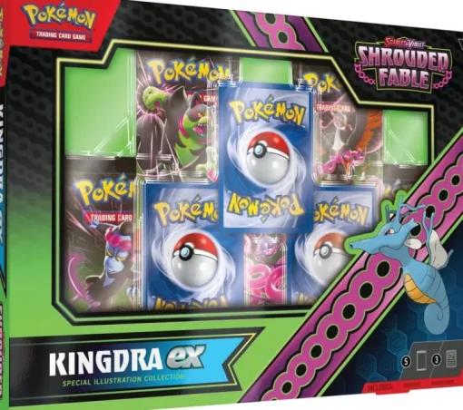 Pokemon TCG: Scarlet & Violet 6.5 Shrouded Fable Kingdra/Greninja ex Special Collection