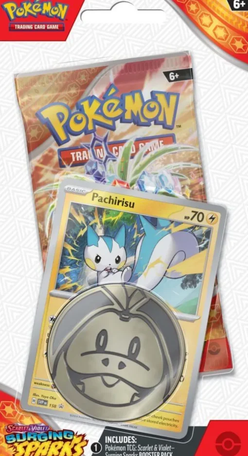 Pokemon TCG: Scarlet & Violet 8 Surging Sparks Checklane Blister