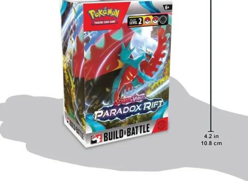 Pokemon TCG: Scarlet & Violet 4 Paradox Rift Build & Battle Box