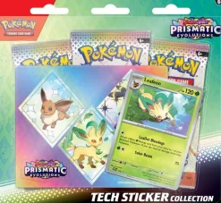 Pokemon TCG: Scarlet & Violet 8.5 Prismatic Evolutions Tech Sticker Collection