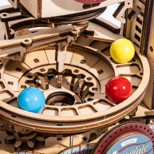 Robotime ROKR Chocolate Factory Marble Run 3D Wooden Puzzle LGA02