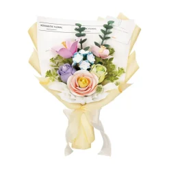 Robotime ROKR DIY Wooden Flower - Spring Time Bouquet DIY 3D Puzzle AF01J