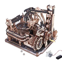 Robotime ROKR Marble Spaceport Marble Run 3D Wooden Puzzle LGC01