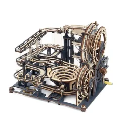 Robotime ROKR Marble Spaceport Marble Run 3D Wooden Puzzle LGC01