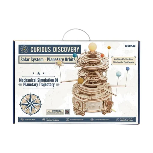 Robotime ROKR Mechanical Orrery ST001 3D Wooden Puzzle