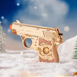 Robotime ROKR Mini Gun Toy Wooden 3D Puzzle LQ502