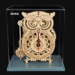 Robotime ROKR Owl Clock LK503