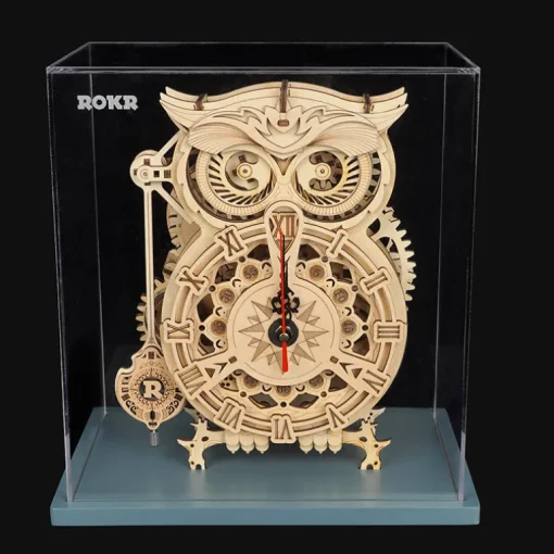 Robotime ROKR Owl Clock LK503