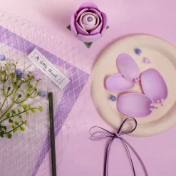 Robotime ROKR Purple Rose DIY Bouquet 3D Puzzle AF021