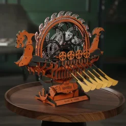 Robotime ROKR Viking Dragon Ship Mechanical 3D Wooden Puzzle LK802