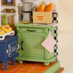 Robotime Rolife Afternoon Baking Time DIY Miniature House DS029