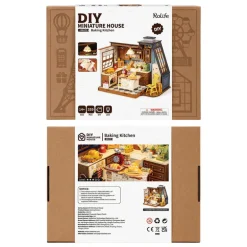 Robotime Rolife Baking Kitchen DIY Miniature House DG172 (Pre-Order)