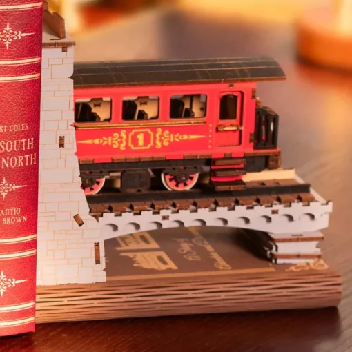Robotime Rolife Century Train DIY Book Nook TGE01