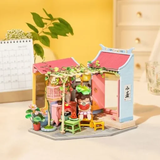 Robotime Rolife DIY Miniature Dollhouse DG19 Nanci 24 Solar Terms + Figure