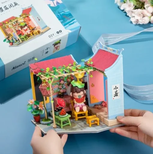 Robotime Rolife DIY Miniature Dollhouse DG19 Nanci 24 Solar Terms + Figure