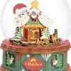 Robotime Rolife DIY Music Box Christmas Town AM46