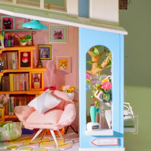 Robotime Rolife Dora’s Loft DG12 DIY Wooden Dollhouse