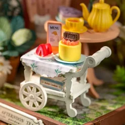 Robotime Rolife Fancy Tea Yard DIY Miniature House DS038