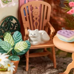 Robotime Rolife Fancy Tea Yard DIY Miniature House DS038