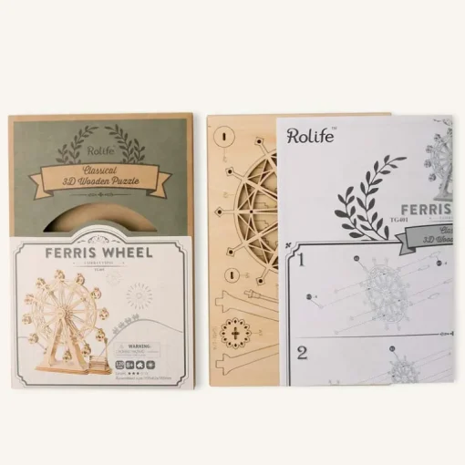 Robotime Rolife Ferris Wheel TG401 3D Wooden Puzzle
