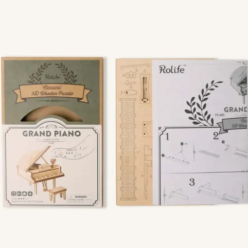 Robotime Rolife Grand Piano TG402 3D Wooden Puzzle