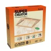 Robotime Rolife Roof DWP02 and Dust-proof Door DWP05 for Super Creator Plastic DIY Mini House