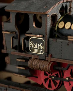 Robotime Rolife Steam Journey 3D Wooden Puzzle TGS01