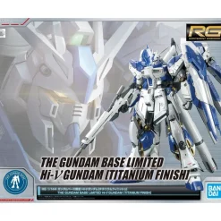 (THE GUNDAM BASE LIMITED) GUNDAM - RG 1/144 Hi-ν GUNDAM [TITANIUM FINISH]