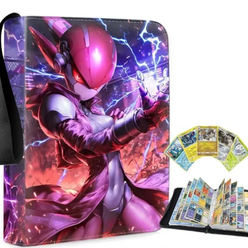 Trading Card Binder - Electrifying Warrior (9-Pocket)