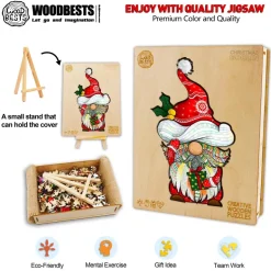 Woodbests - Christmas Goblin Wooden Jigsaw Puzzle (250-300pcs)