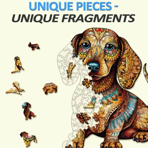 Woodbests - Dachshund 2 Wooden Jigsaw Puzzle (90-120pcs)