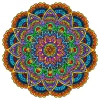 Woodbests - Flower Mandala Wooden Jigsaw Puzzle(250-300pcs)